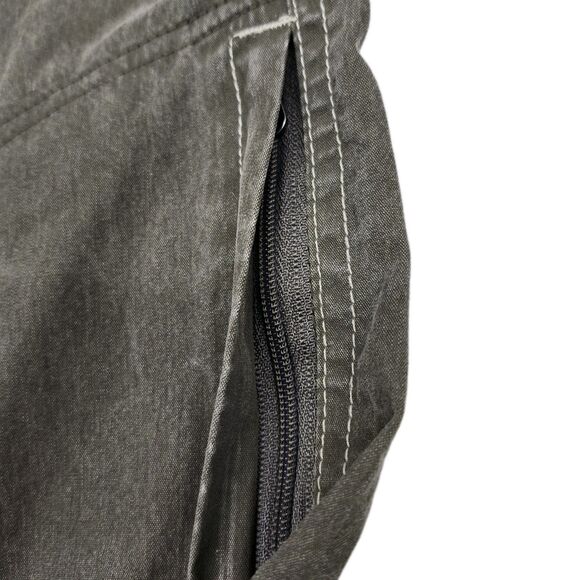 Kuhl Renegade Shorts Mens 36 Green Flat Front Vintage Patina Dye  Outdoor Hiking - Picture 6 of 13